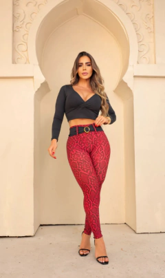 CONJUNTO ELEGANCE SNAKE BLACK EXCLUSIVO - tienda online