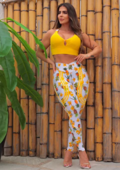 CONJUNTO ELEGANCE ABACAXI EXCLUSIVO