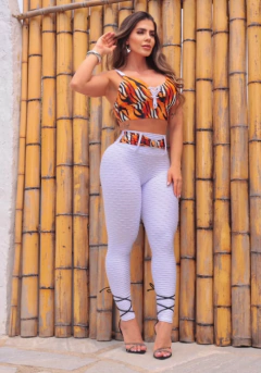 CONJUNTO TIGRE ROUGE LEGGING E TOP EXCLUSIVO - MB Musa Fitness