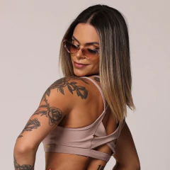 TOP FLORENÇA CHOCO - comprar online