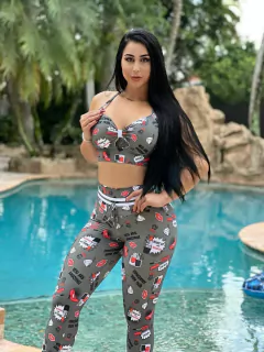 CONJUNTO CINZA MENINA MÁ EMPINA BUMBUM
