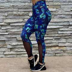 LEGGING RECORTES EM TELA ECOSYSTEM EXCLUSIVA