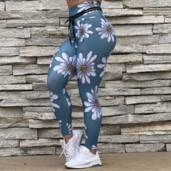 LEGGING EMPINA BUMBUM FLOWER PAINT EXCLUSIVA