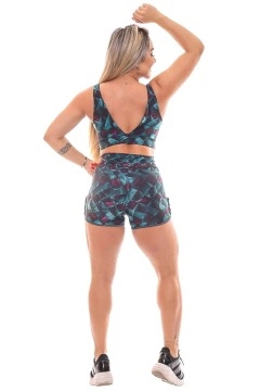 Conjunto Estampado Carol Losango - MB Musa Fitness