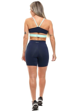 Conjunto Deli Azul Marinho com Verde Menta - buy online