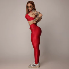 Conjunto Top Toronto com Legging Empina Bumbum Glossy Passion na internet