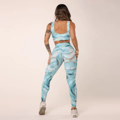 LEGGING RECORTE EMPINA BUMBUM GLOW OCEAN EXCLUSIVA - MB Musa Fitness