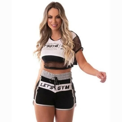 CROPPED LET'SGYM MADE IN BRAZIL