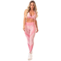 CONJUNTO GREEDY ROSA LET'SGYM na internet