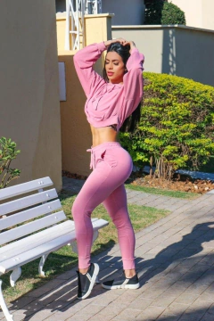 CONJUNTO JOGGER LET'SGYM ESTONADO FASHION - MB Musa Fitness