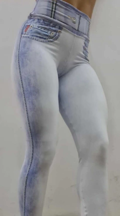 LEGGING FAKE JEANS CLEAN