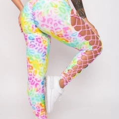 CONJUNTO CALÇA COLMEIA MIMOSA ARCO IRIS - MB Musa Fitness