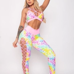 CONJUNTO CALÇA COLMEIA MIMOSA ARCO IRIS na internet