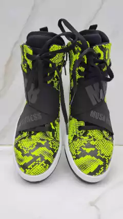 BOTA HARDCORE FOOTWEAR EXCLUSIVA MB VERDE NEON - comprar online