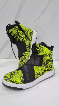 BOTA HARDCORE FOOTWEAR EXCLUSIVA MB VERDE NEON na internet
