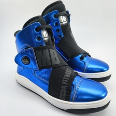 BOTA HARDCORE FOOTWEAR EXCLUSIVA MB METALIC BLUE