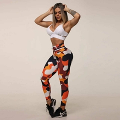 CONJUNTO TOP NÁPOLE BRANCO COM LEGGING EMPINA BUMBUM EUPHORIA EXCLUSIVA na internet