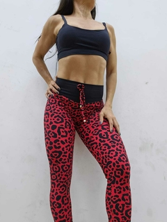 CONJUNTO VÁRIAS CORES LEGGING ONCINHA COM TOP ALCINHA LISO EXCLUSIVO