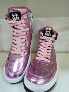 BOTA MB GIRL STAR ROSA LIMITED EXCLUSIVA na internet