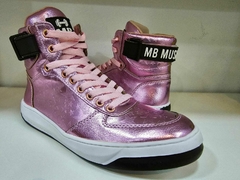 BOTA MB GIRL STAR ROSA LIMITED EXCLUSIVA - loja online