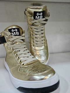 BOTA MB GIRL STAR DOURADA LIMITED EXCLUSIVA on internet