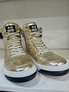 BOTA MB GIRL STAR DOURADA LIMITED EXCLUSIVA - online store