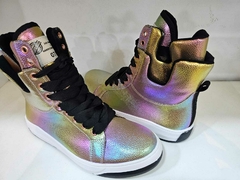 BOTA COLLAB JUJU SALIMENI HARDCOREFOOTWEAR FURTACOR ROSÊ COM CADARÇO LIMITED