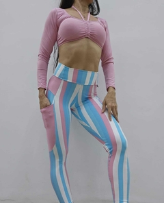CONJUNTO LOLLIPOP MANGA LONGA VÁRIAS CORES - MB Musa Fitness