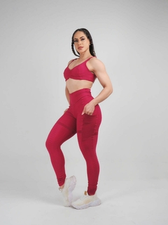 CONJUNTO MB MARA LEGGING COM BOLSO ESCOLHA SUA COR EXCLUSIVO - comprar online