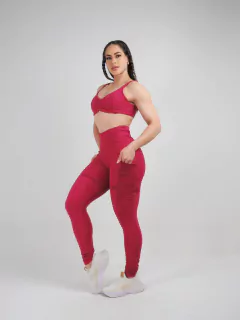 CONJUNTO MB MARA LEGGING COM BOLSO ESCOLHA SUA COR EXCLUSIVO - buy online