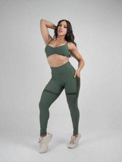 Imagem do CONJUNTO MB MARA LEGGING COM BOLSO ESCOLHA SUA COR EXCLUSIVO
