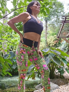 CONJUNTO LEGGING VÁRIAS ESTAMPAS CROPPED LISO