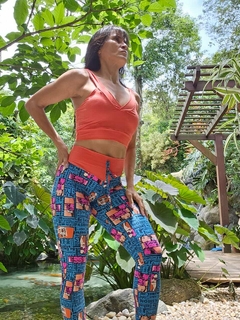 CONJUNTO LEGGING VÁRIAS ESTAMPAS CROPPED LISO - MB Musa Fitness
