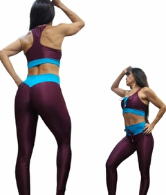 CONJUNTO METALIZADO LEGGING VÁRIAS CORES EXCLUSIVO on internet