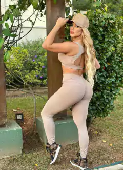 CONJUNTO CARAMELO LEGGING COM TOP EXCLUSIVO - comprar online