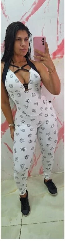 Imagem do MACACÃO VÁRIAS ESTAMPAS COM FAIXA LATERAL E COM "X" NO BUSTO