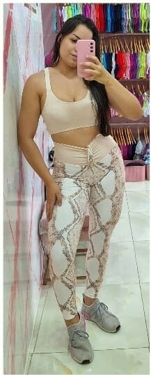 CONJUNTO VÁRIAS ESTAMPAS LEGGING COM CADARÇO FAKE E TOP - MB Musa Fitness