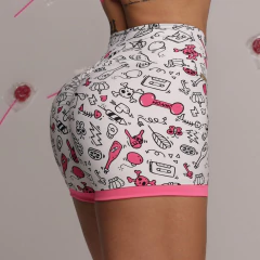 Short Gym Empina Bumbum Cartoon Exclusivo - comprar online