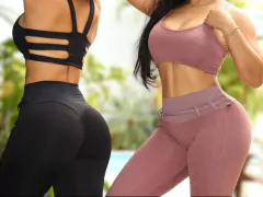 CONJUNTO JACQUARD LEGGING DETALHE CINTO TRANÇADO E TOP VÁRIAS CORES EXCLUSIVO - buy online