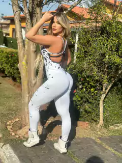 MACACÃO BRANCO PÁSSAROS EXCLUSIVO - comprar online