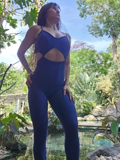 MACACÃO LUREX AZUL MARINHO EMPINA BUMBUM EXCLUSIVO na internet
