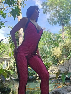 MACACÃO 3D PINK EMPINA BUMBUM EXCLUSIVO