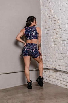 SHORTS FRANZIDO ONÇA MARINHO - comprar online