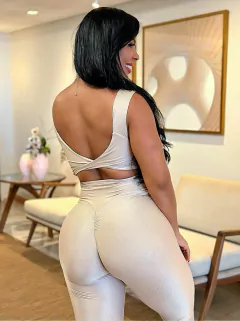 CONJUNTO RENATA GLOSSY LEGGING E TOP EXCLUSIVO - comprar online