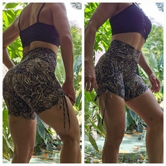 SHORT LEOPARDO EMPINA BUMBUM EXCLUSIVO