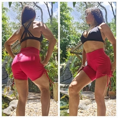 SHORT VERMELHO EMPINA BUMBUM EXCLUSIVO