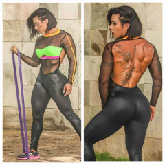 MACACÃO COSTAS NUA COM DETALHES EM TULE EXCLUSIVO - buy online