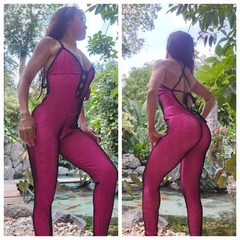 MACACÃO 3D PINK TRIPLO X EMPINA BUMBUM EXCLUSIVO