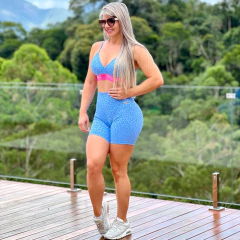 CONJUNTO SHORT JAQGUARD BUBBLE SKY EXCLUSIVO