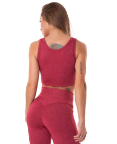 CROPPED LET'SGYM MOVE AND SLAY - tienda online